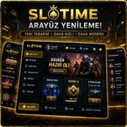 Slotime arayüz yenilemesi küçük görseli
